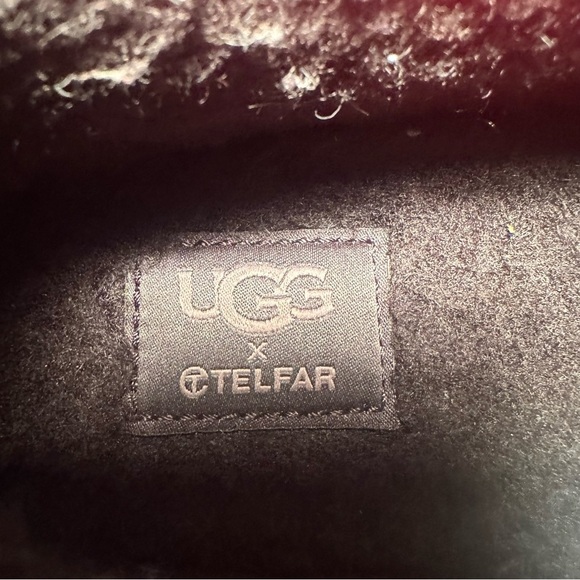 UGG x Telfar Black Leather Loafers main image 4